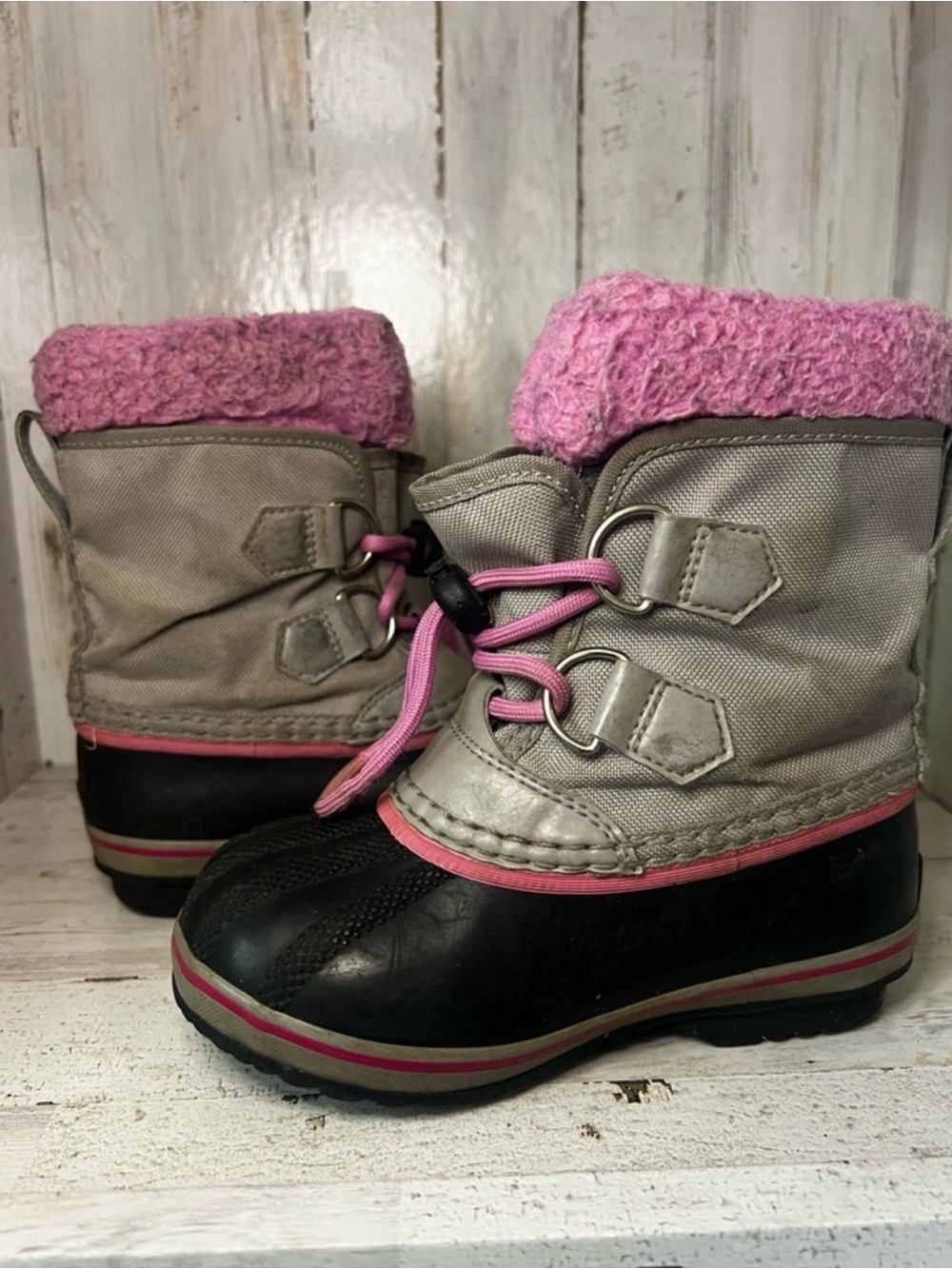 Sorel CHILDREN'S YOOT PAC NYLON BOOT Size little kids Size 10 Toddler